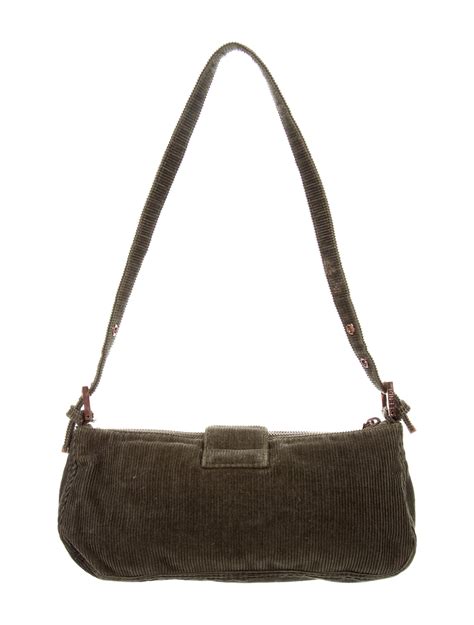 fendi corduroy shoulder bag|fendi adjustable shoulder handbags.